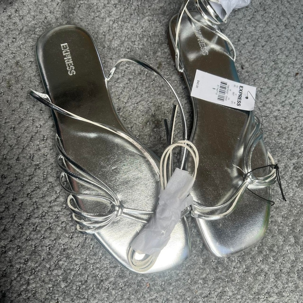 Express sandals Brand new with tags